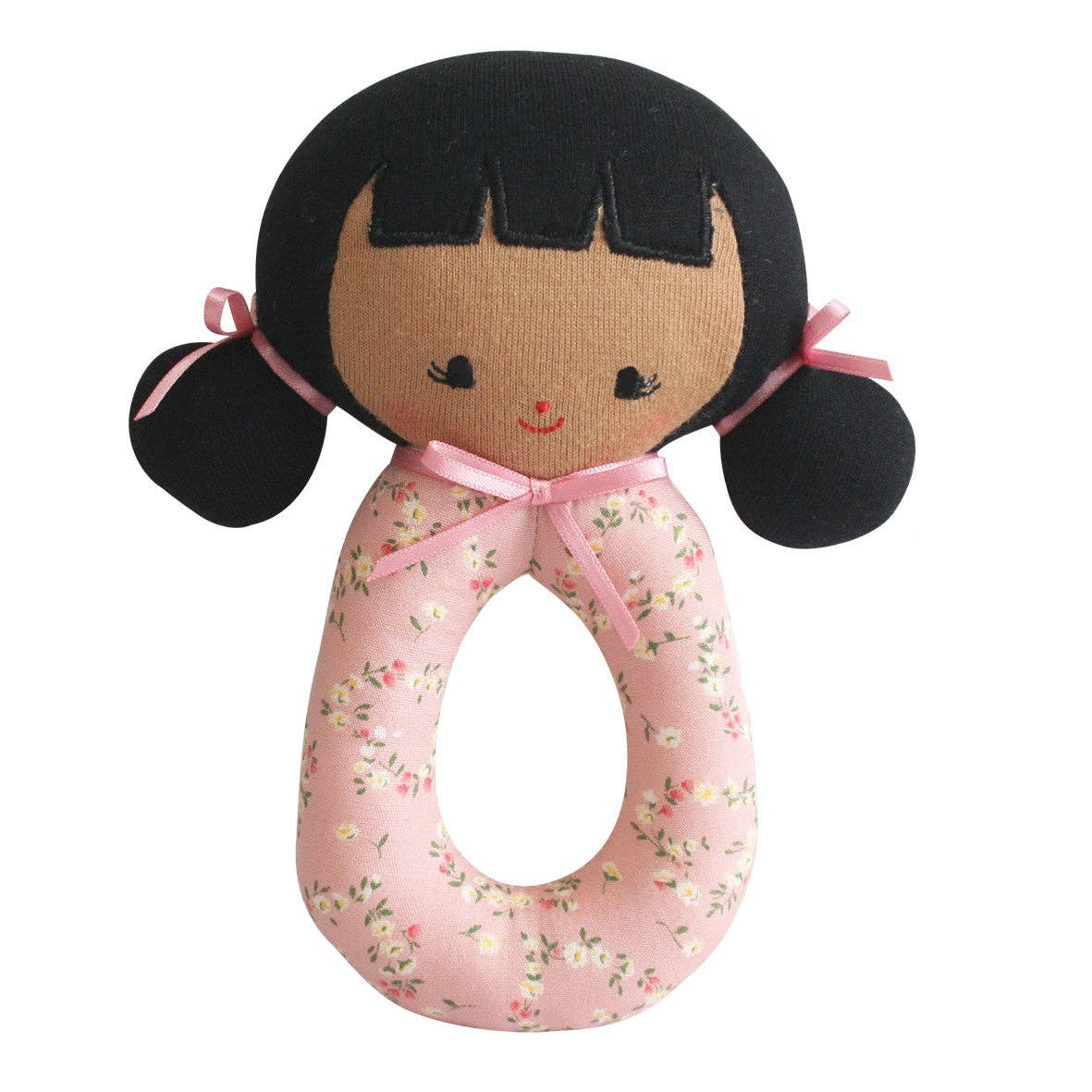 Audrey Grab Rattle 16cm Posy Heart